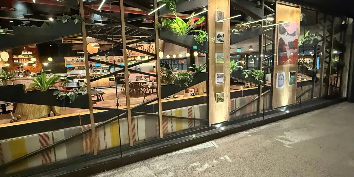 Commercial shopfront window cleaning by 3Cycle